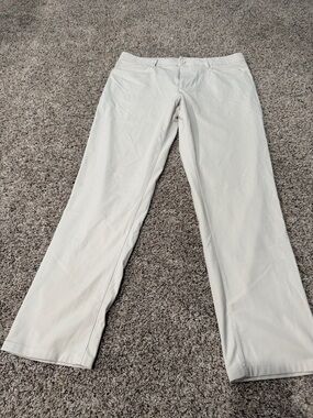 Hind Cream Boot-Cut Pants
